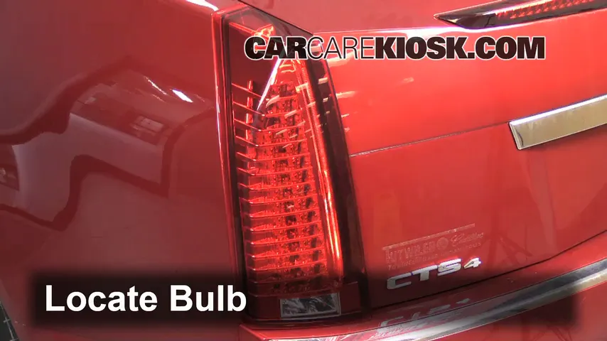 2010 Cadillac CTS 3.0L V6 Sedan Lights Reverse Light (replace bulb)